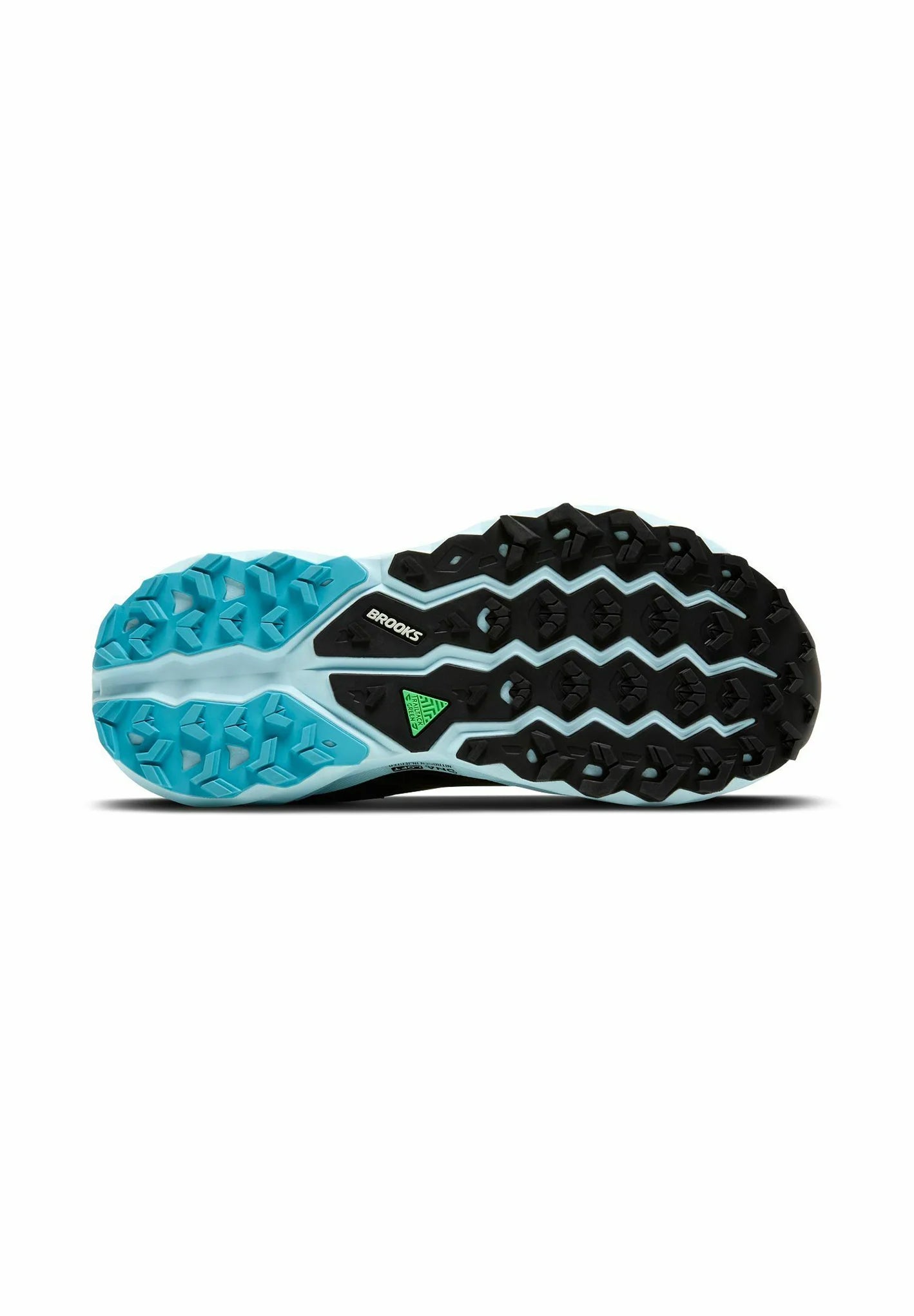 Brooks Cascadia 19 GTX Women's Black Ebony Blue Flower