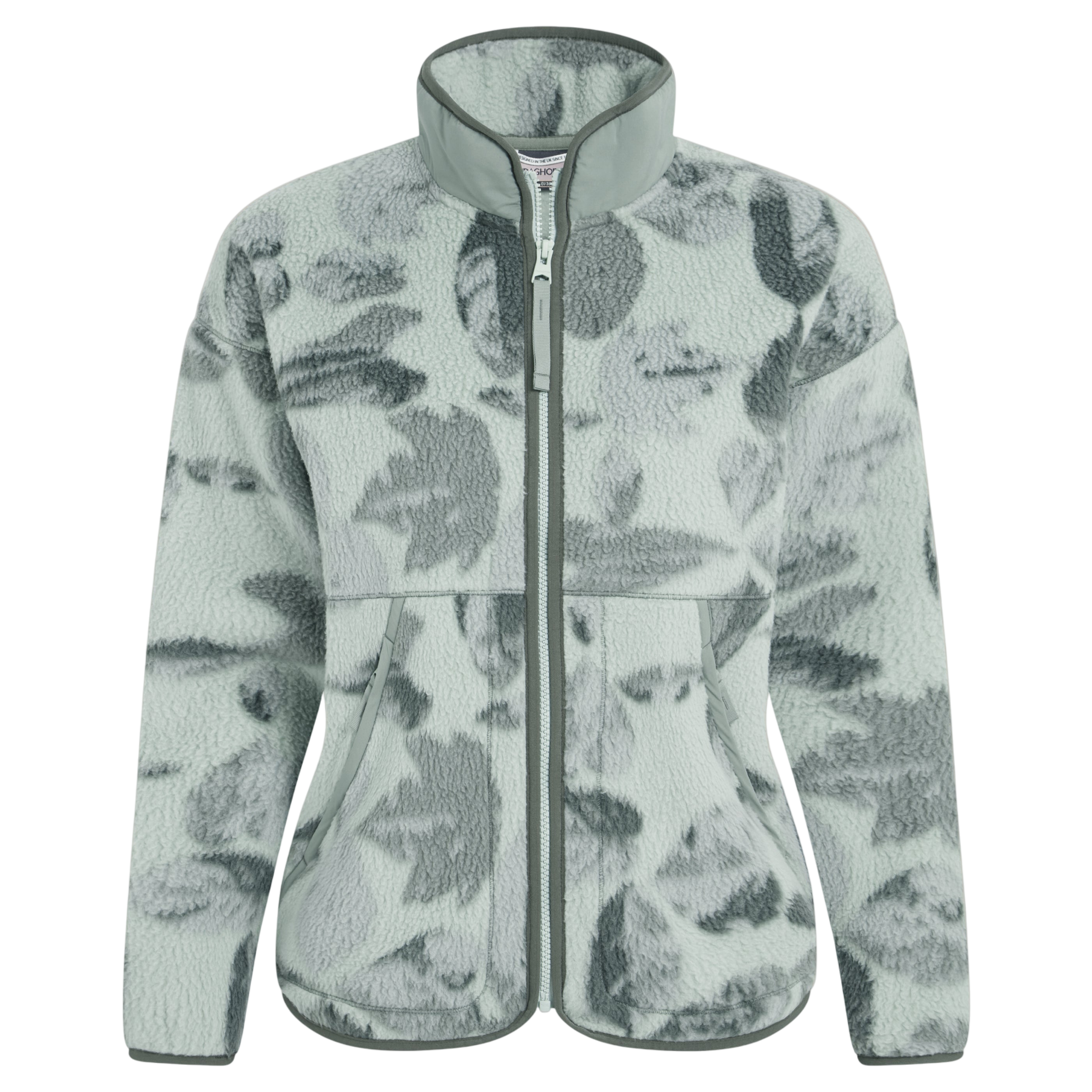 Craghoppers Women's Dante Full Zip Fleece | Sage Print