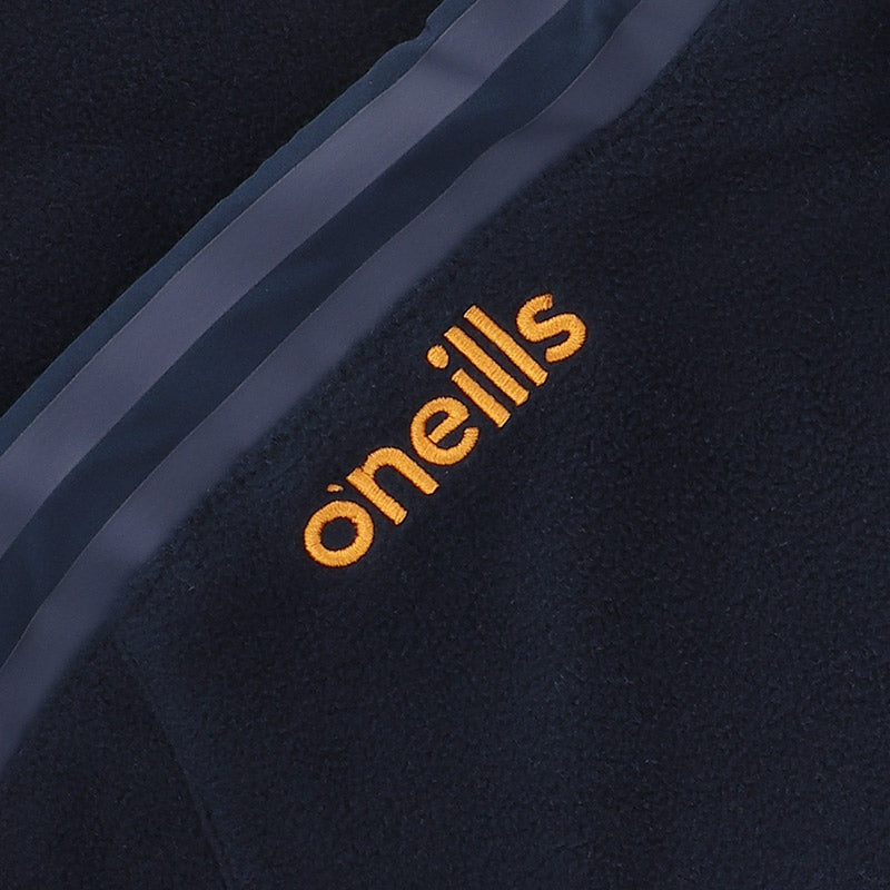 O'Neills Clare GAA Men's Hydra Half Zip Fleece Marine Amber