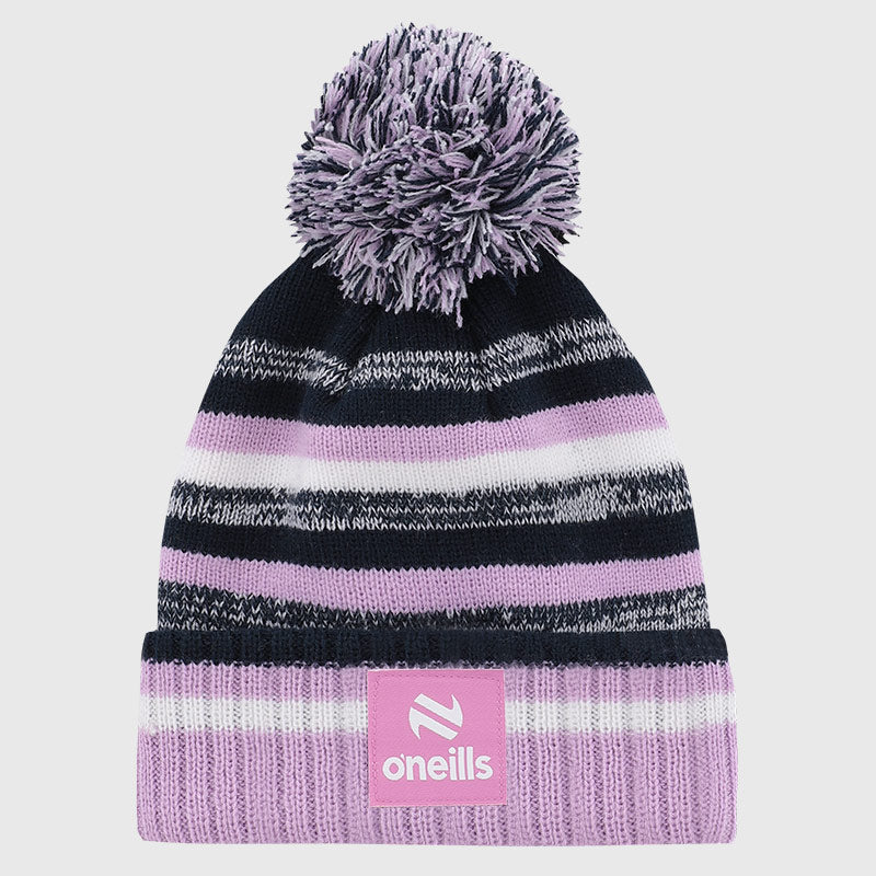 O'Neills Clare GAA Women's Hydra Bobble Hat Navy Pink
