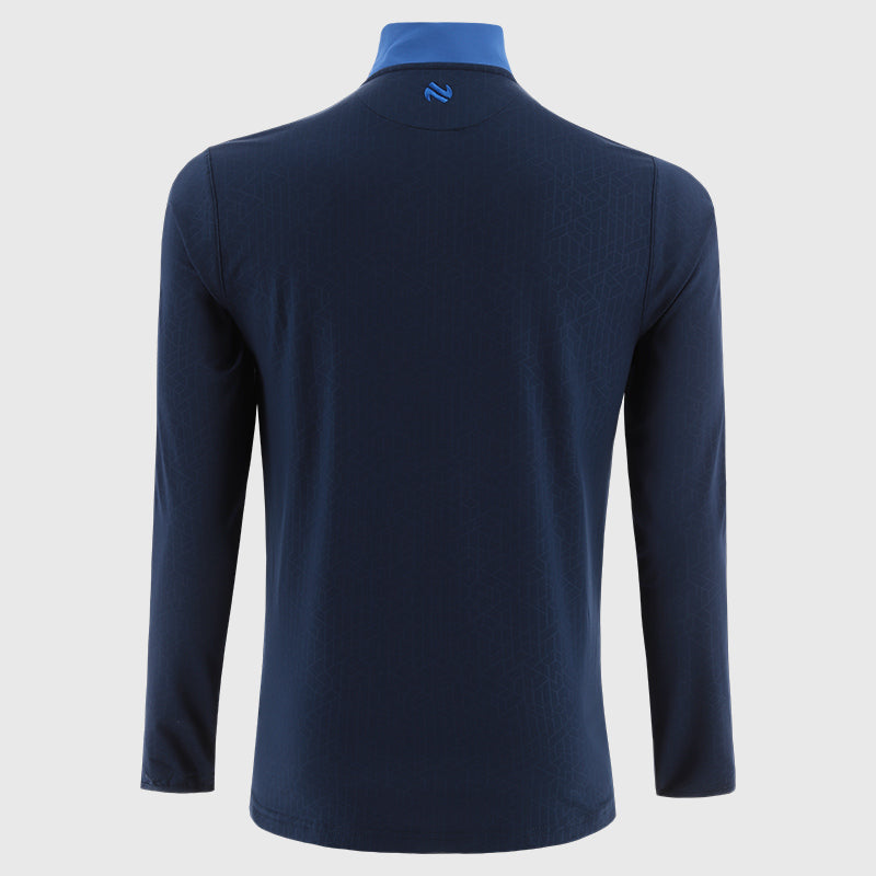 O'Neills Clare GAA Hydra Brushed Half Zip Navy Amber Royal