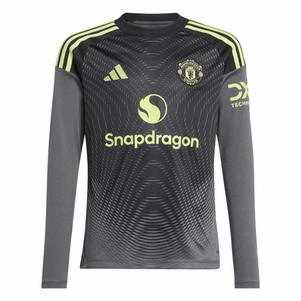 Adidas Manchester United 25/26 Goalkeeper Jersey Kids