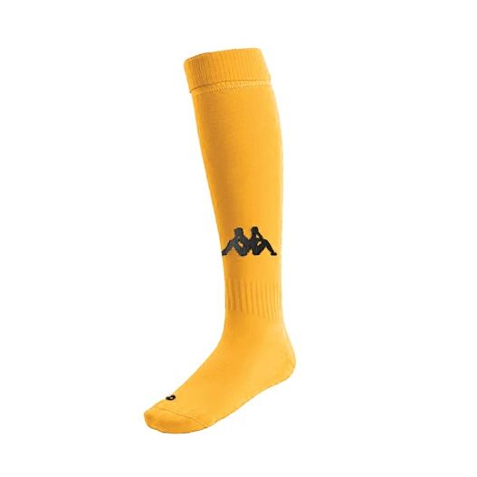 Kappa Penao Football Socks Yellow Black