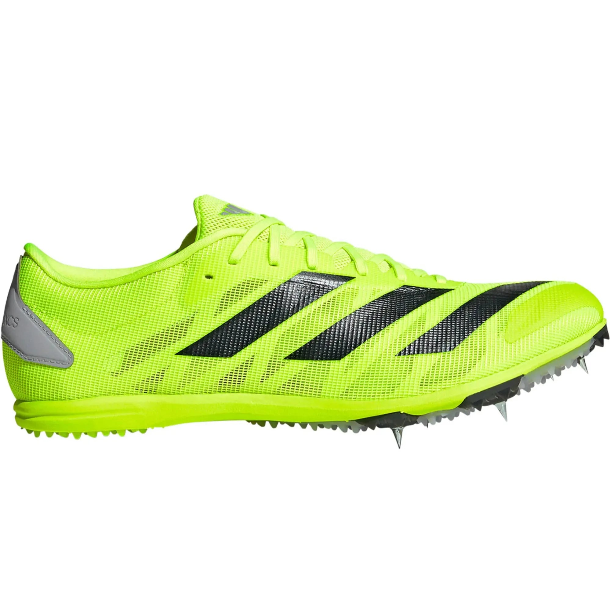 Adidas Adizero XCS Running Spikes Lucid Lemon Black