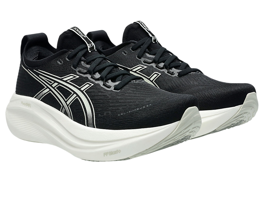 Asics Gel-Nimbus 26 Women's Running Shoes - Black Grey
