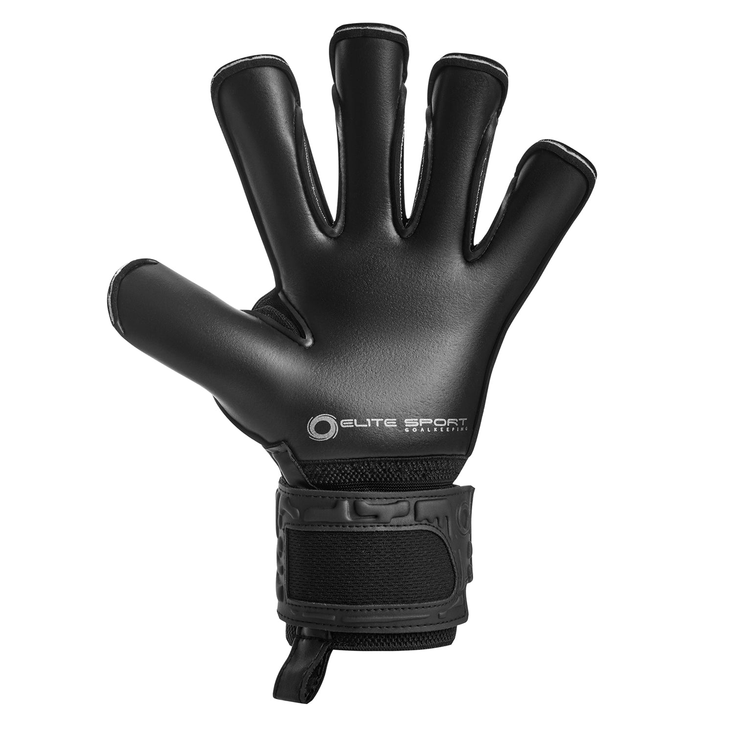 Elite Sport Solo Goalkeeper Gloves Black