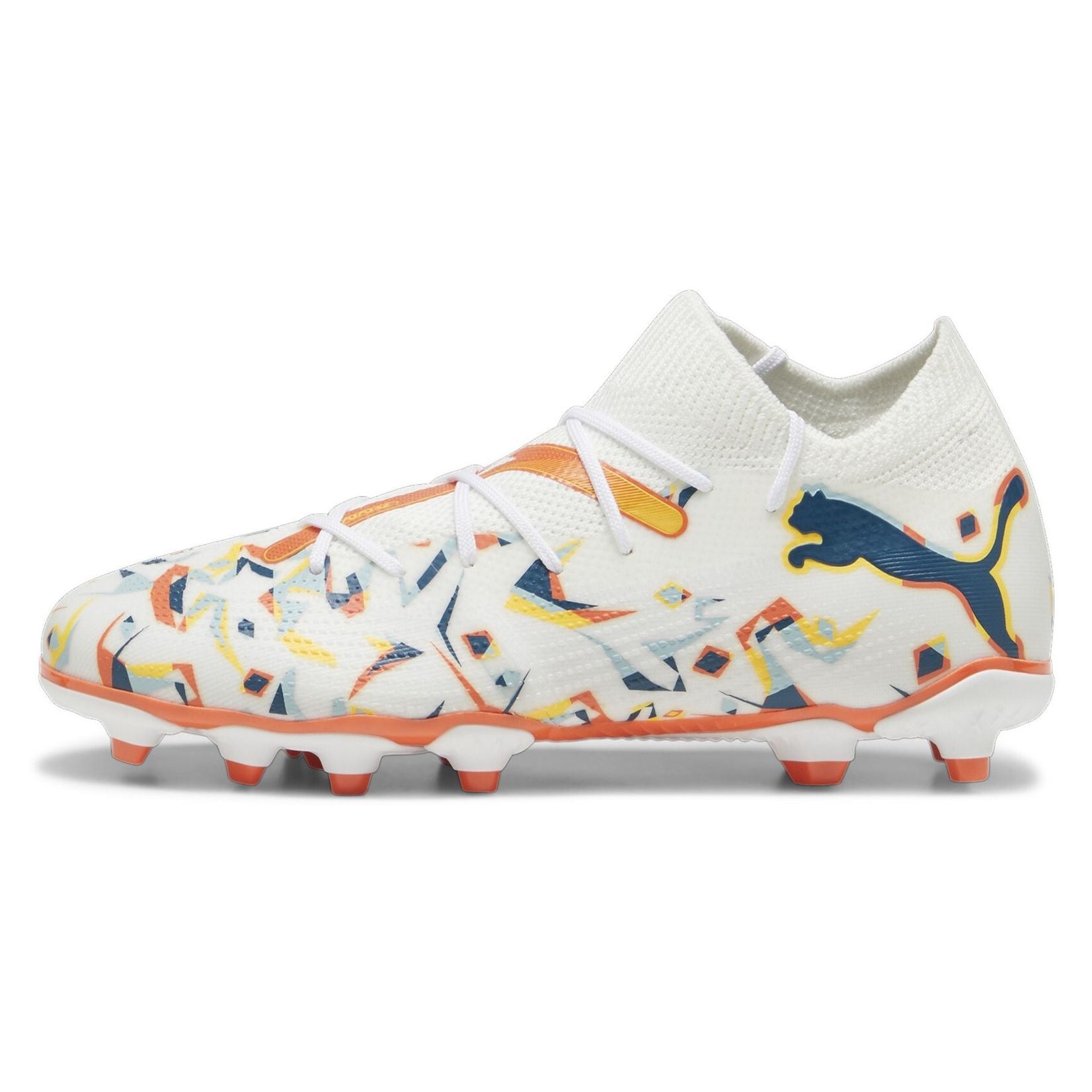 Puma Future 7 Match Creativity Firm Ground Junior Football Boots Ocean Tropic