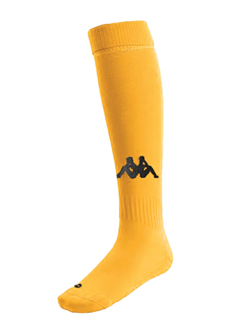 Kappa Penao Football Socks Yellow Black