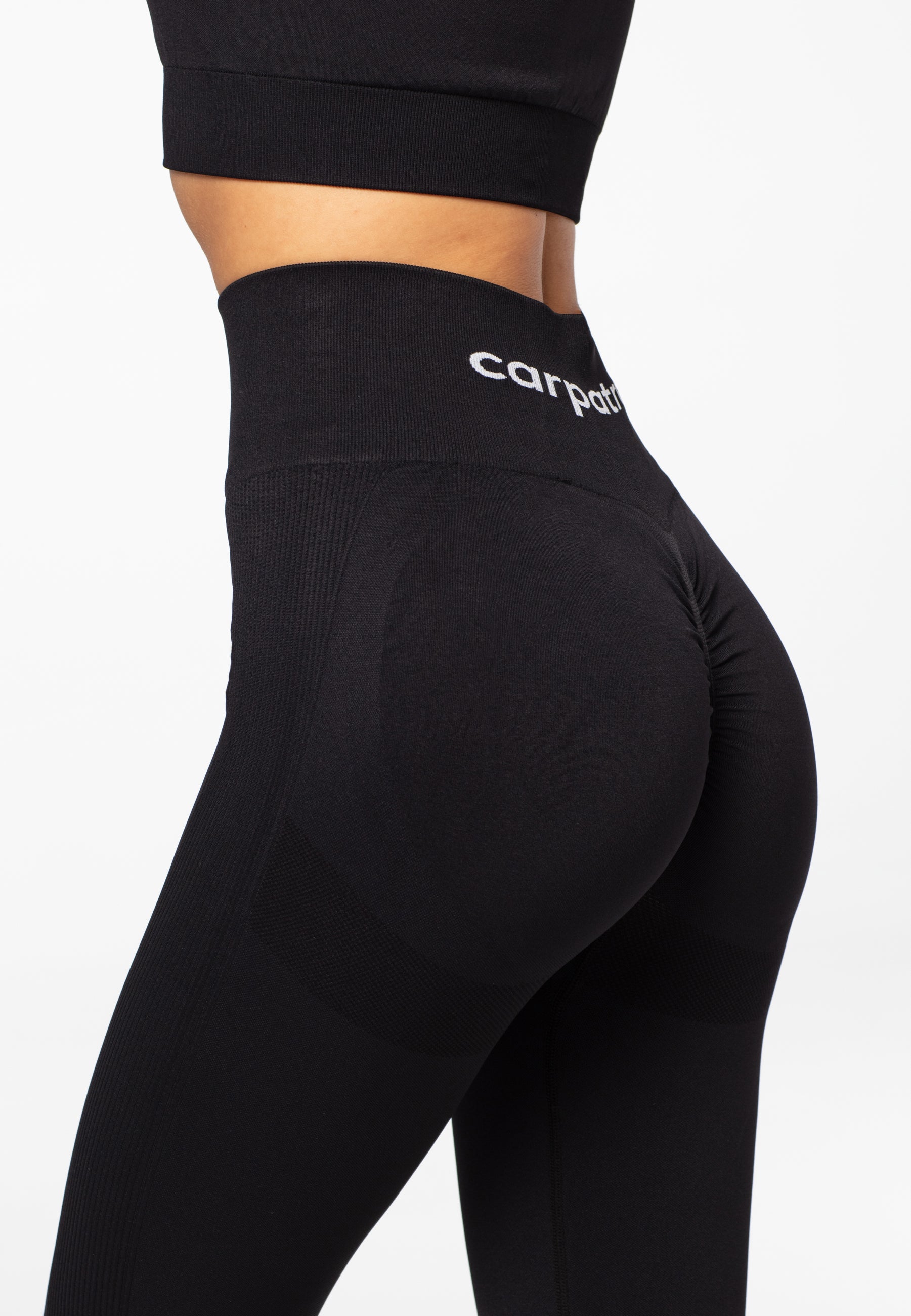 Carpatree Allure Seamless Leggings Black