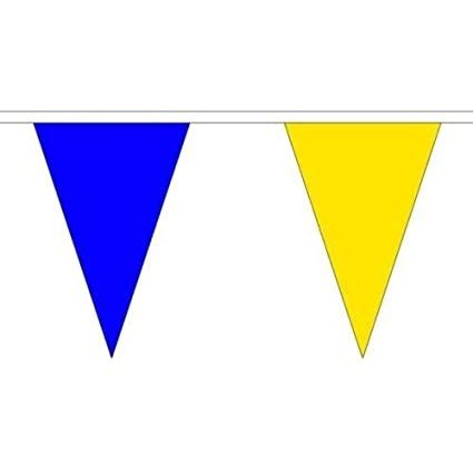TCF Bunting 10 Meter Royal Yellow