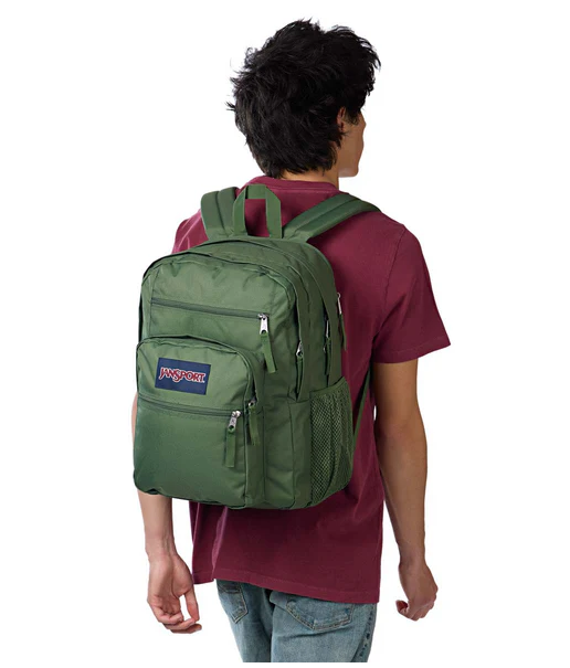 Jansport Big Student Backpack Cargo Green