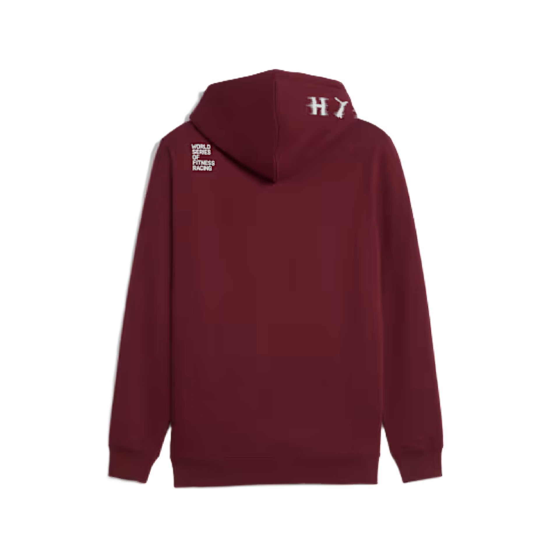 PUMA HYROX Mens Heavyweight Hoodie Ruby Shimmer