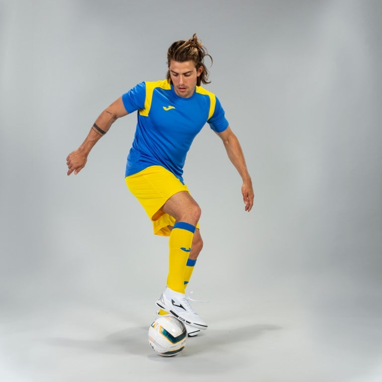 Joma Champion V Tee (Royal Yellow)