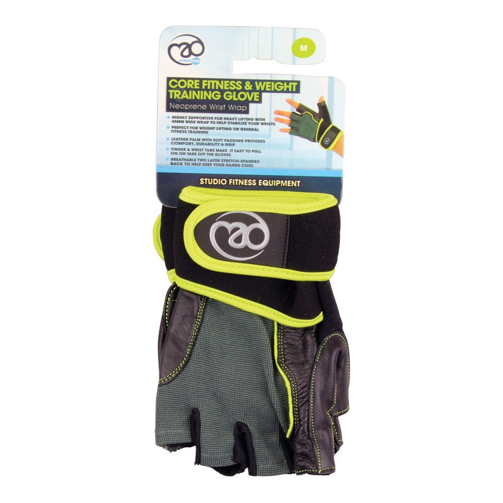 Fitness Mad Core Weight Training Gloves