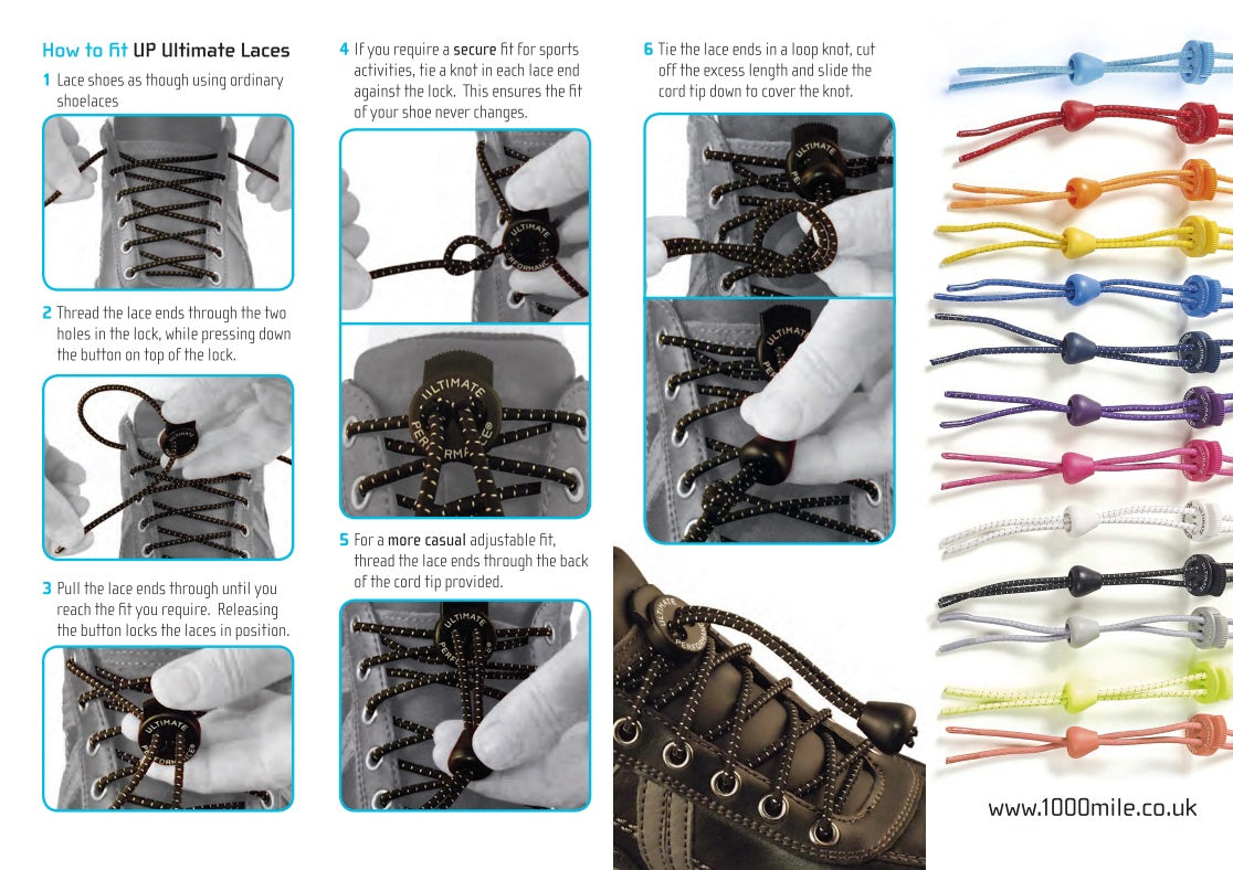 Ultimate Performance Elastic Laces