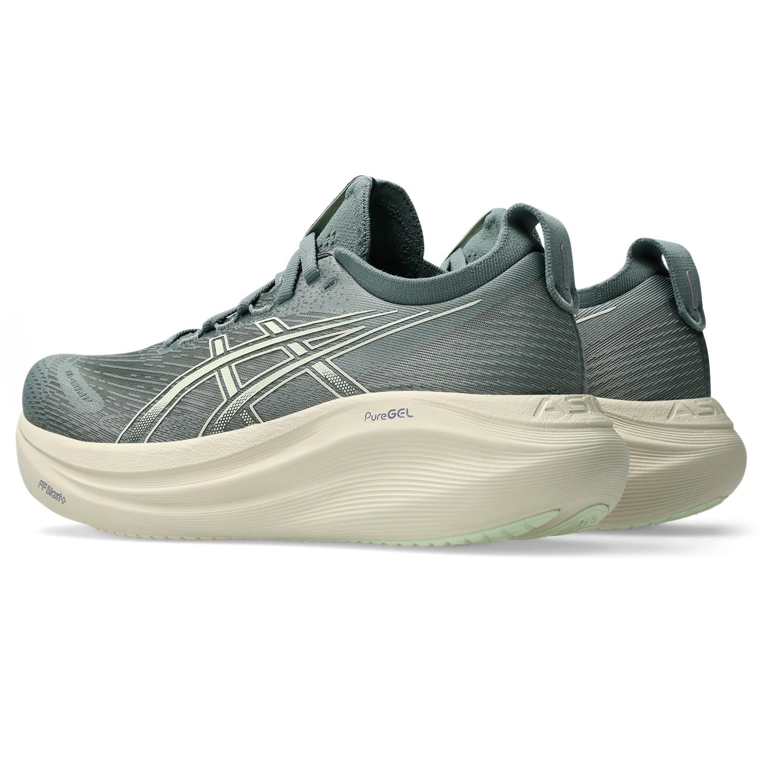 Asics Gel Nimbus 27 Women's Running Shoes Whisper Green