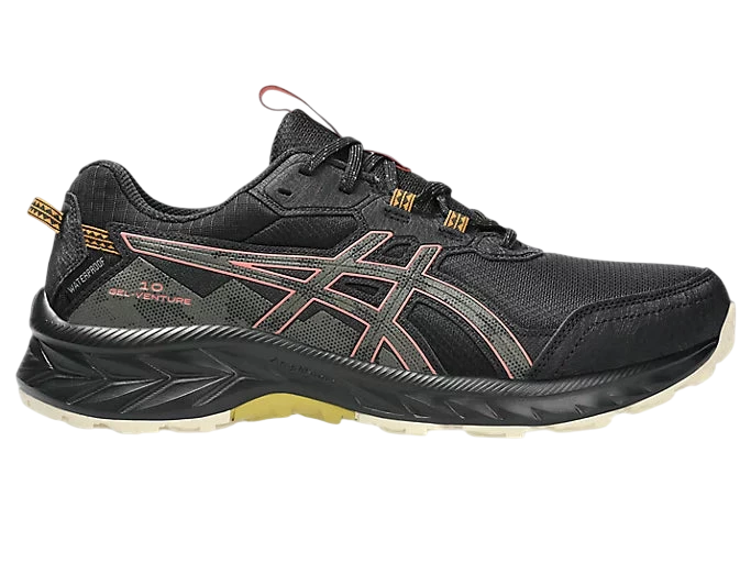 Asics Gel-Venture 10 Women's Waterproof Trail Running Shoes Black