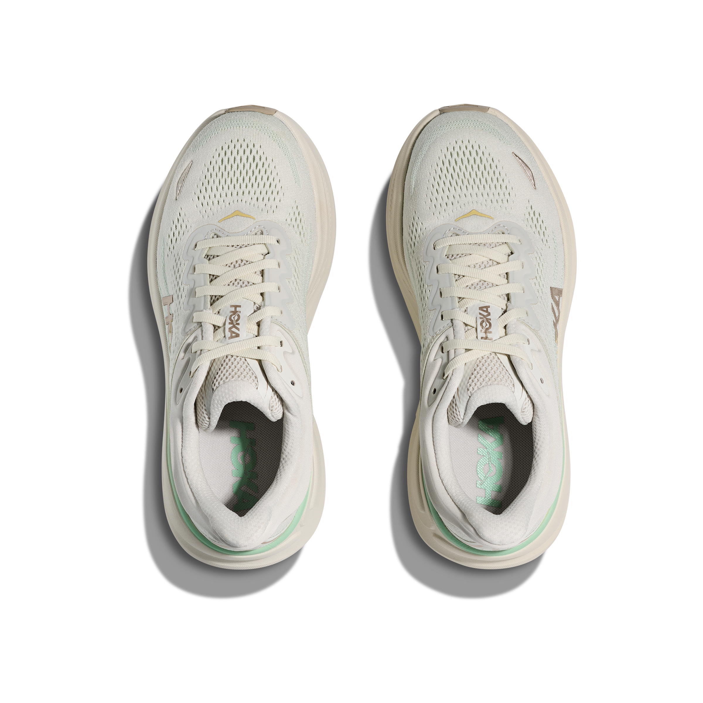 Hoka Bondi 9 Womens Running Shoes Truffle Salt Sea Glass
