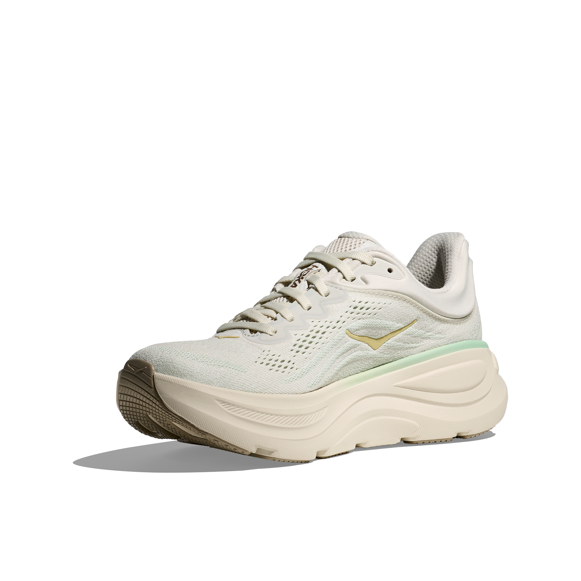 Hoka Bondi 9 Womens Running Shoes Truffle Salt Sea Glass