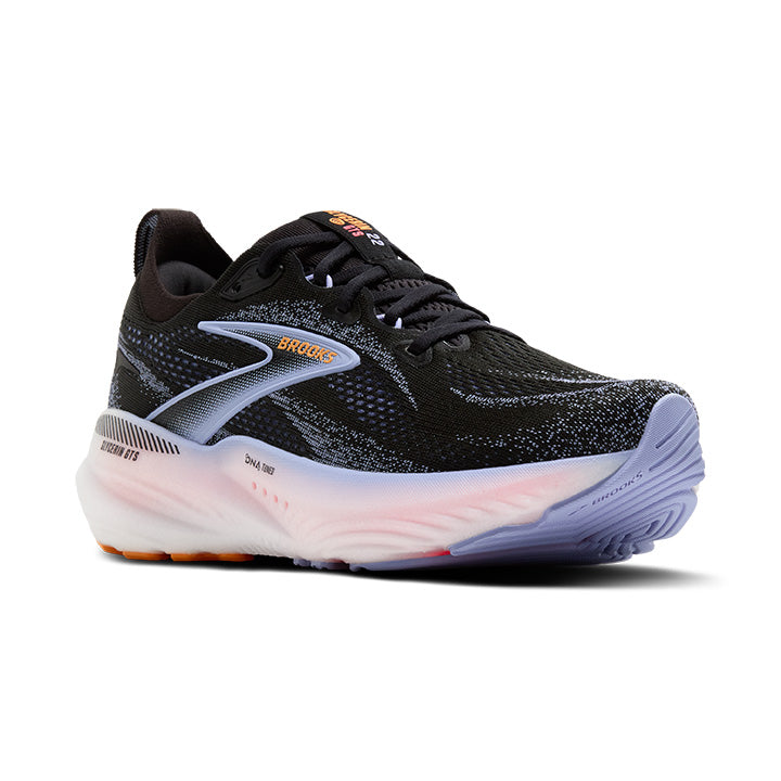 Brooks Glycerin GTS 22 Women's Running Shoes Black Blue Heron