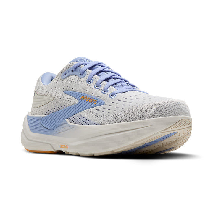 Brooks Ghost Max 3 Women's Running Shoes Coconut Blue Heron Orange