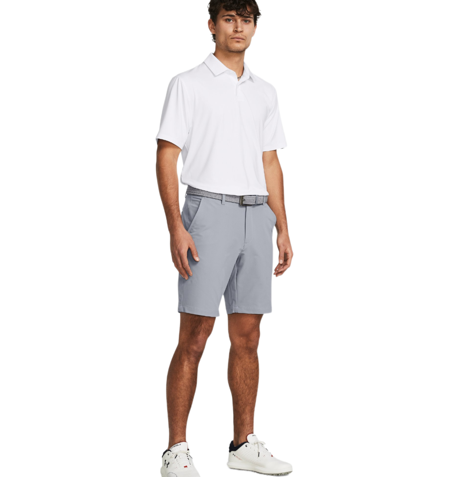 Under Armour Matchplay Tapered Golf Shorts Steel Grey