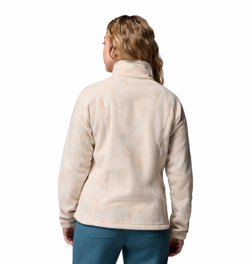 Columbia Women's Benton Springs™ Printed Fleece Jacket Dark Stone