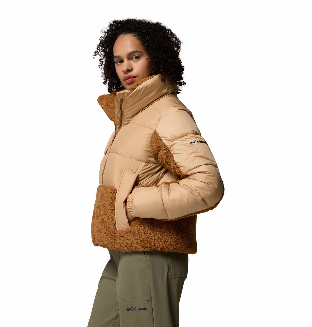 Columbia Women's Leadbetter Point™ II Sherpa Hybrid Puffer Jacket Canoe