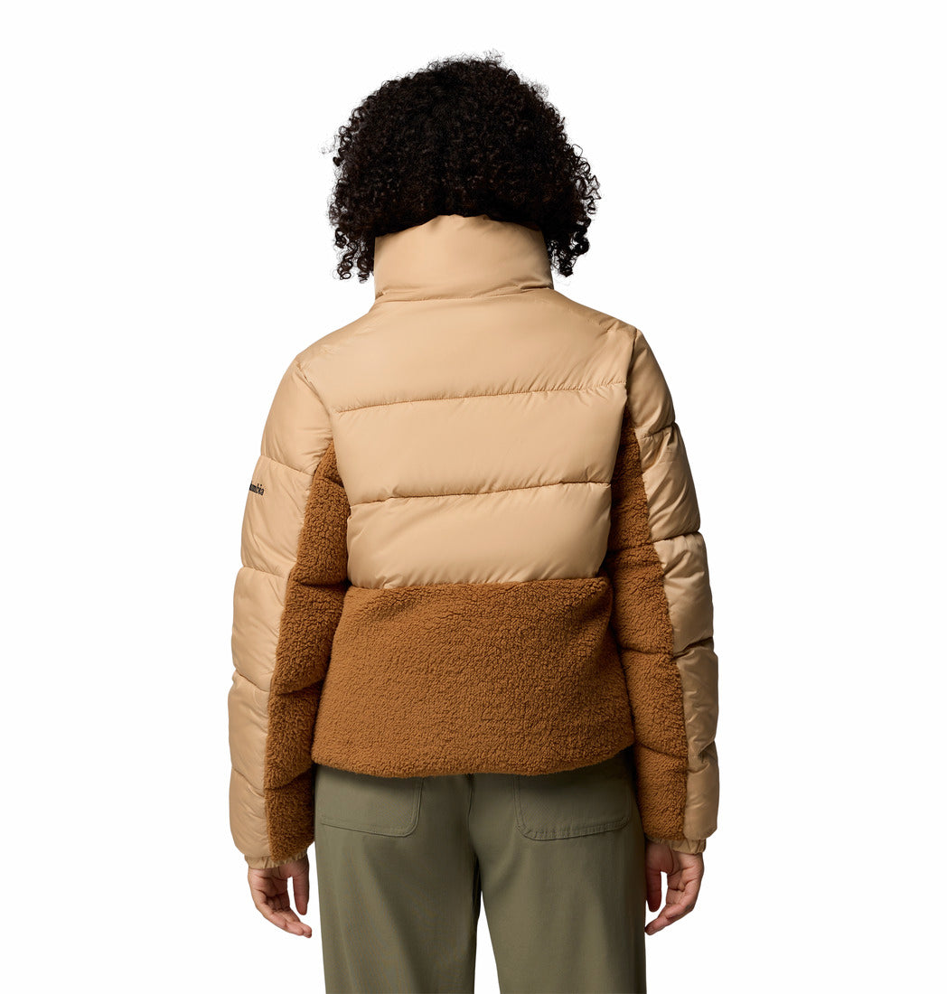 Columbia Women's Leadbetter Point™ II Sherpa Hybrid Puffer Jacket Canoe