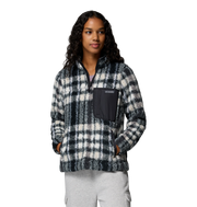 Columbia West Bend™ II Printed Sherpa Jacket Black Herringplaid