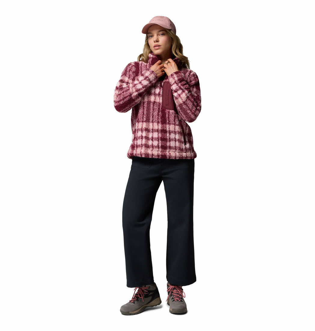 Columbia West Bend™ II Printed Sherpa Jacket Rich Wine