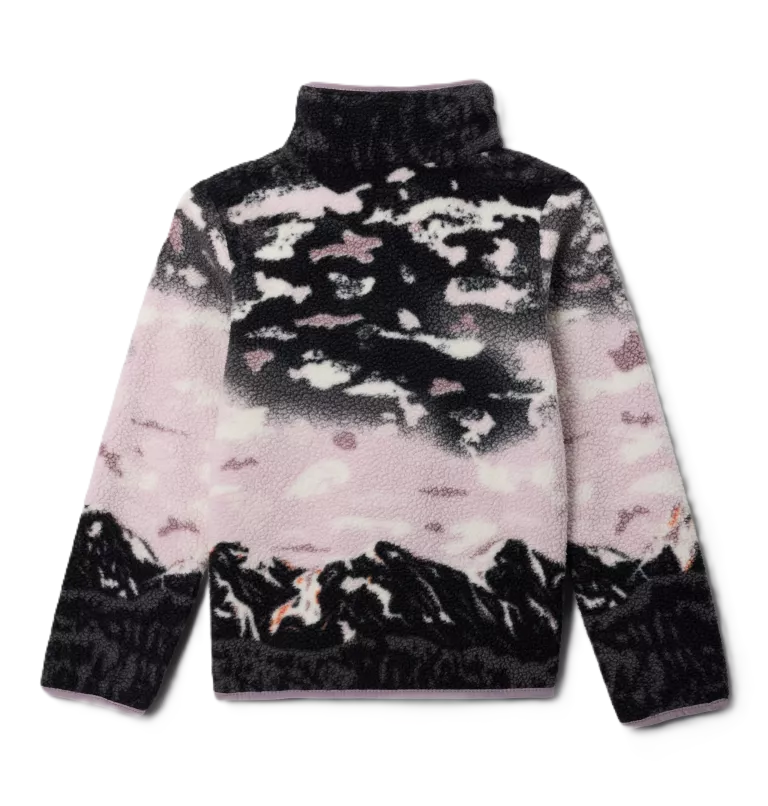Columbia Youth Helvetia™ II Sherpa Half Snap Printed Fleece Printed