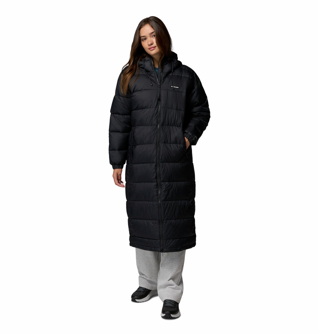Columbia Women's Pike Lake™ III Long Hooded Puffer Jacket Black