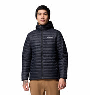 Columbia Men's Powder Pass™ Hooded Insulated Puffer Jacket Black