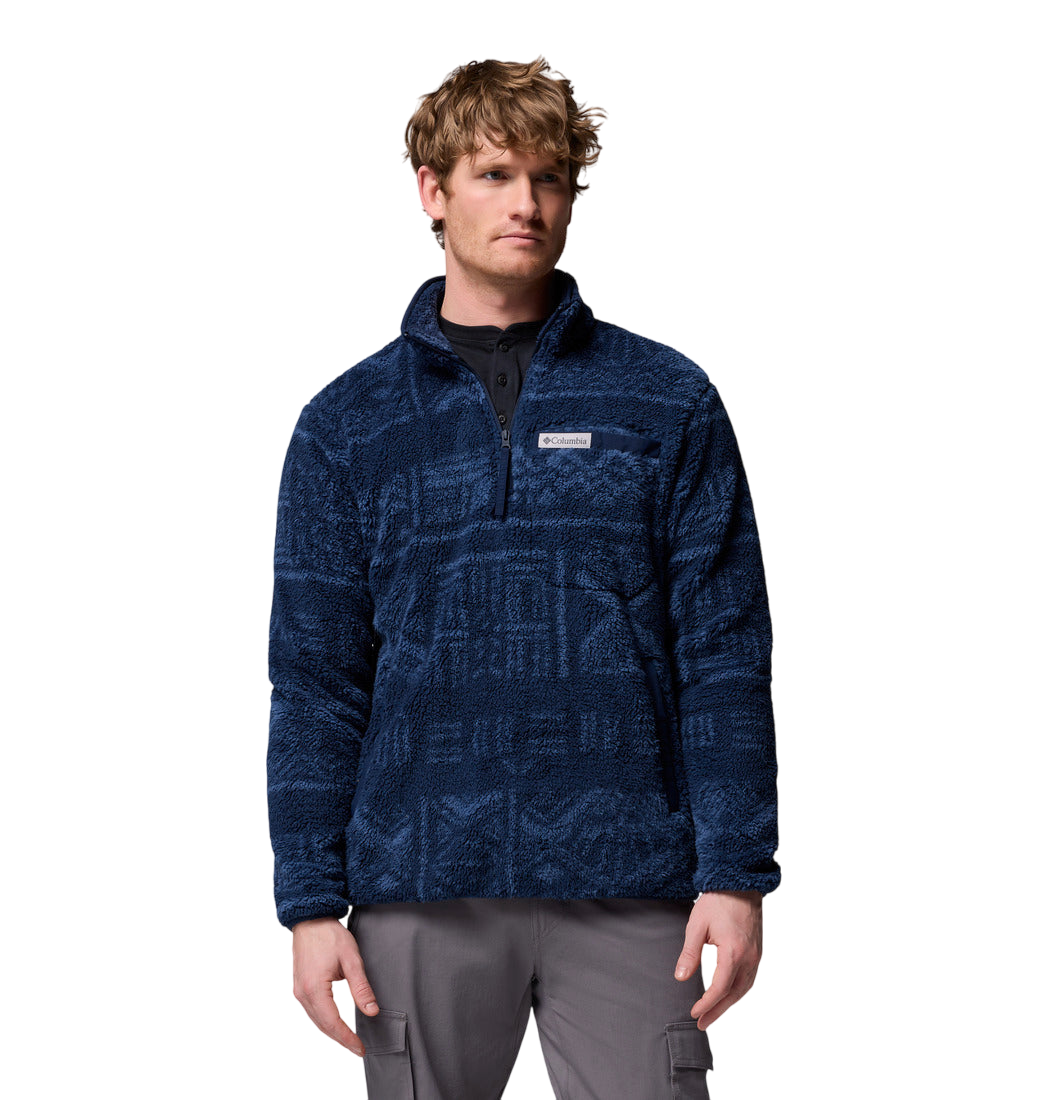 Columbia Men's Rugged Ridge™ Sherpa Half Zip Fleece Navy