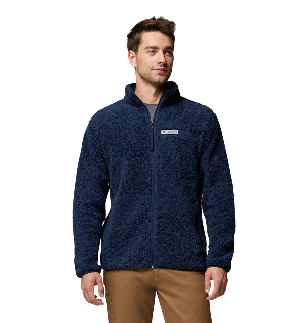 Columbia Men's Rugged Ridge™ Sherpa Fleece Jacket Navy