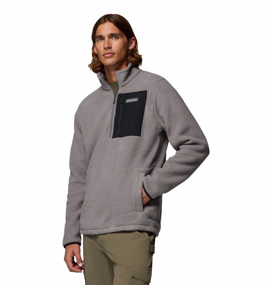 Columbia Men's Jasper Ridge™ Pebbled Half Zip Fleece
