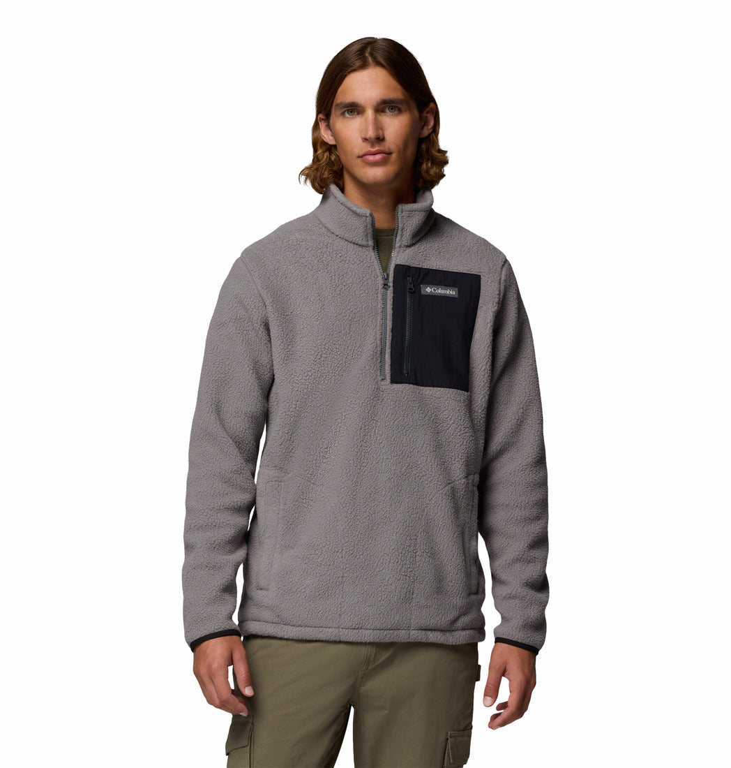 Columbia Men's Jasper Ridge™ Pebbled Half Zip Fleece
