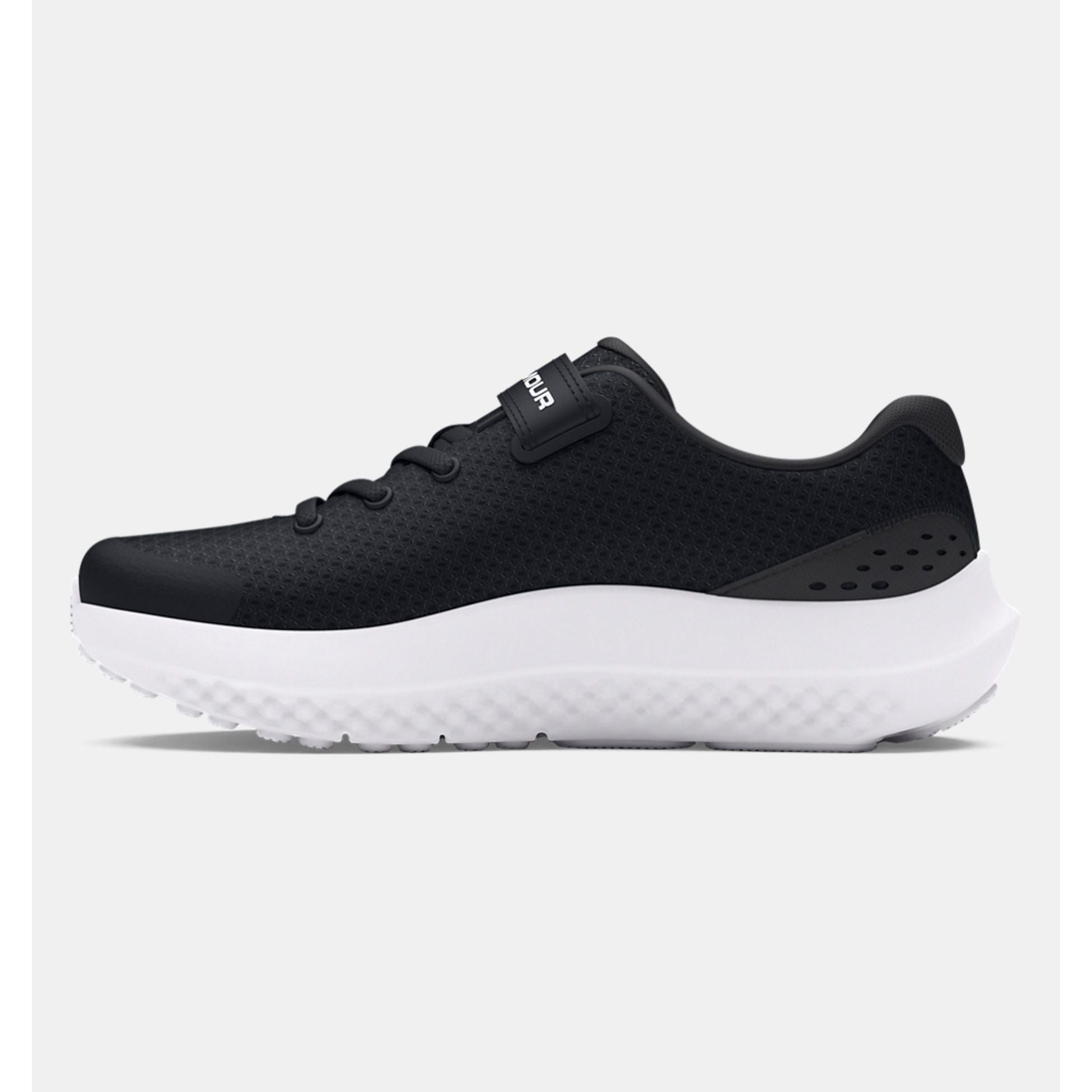 Under Armour Surge 4 AC Boys PS Running Shoes Black White