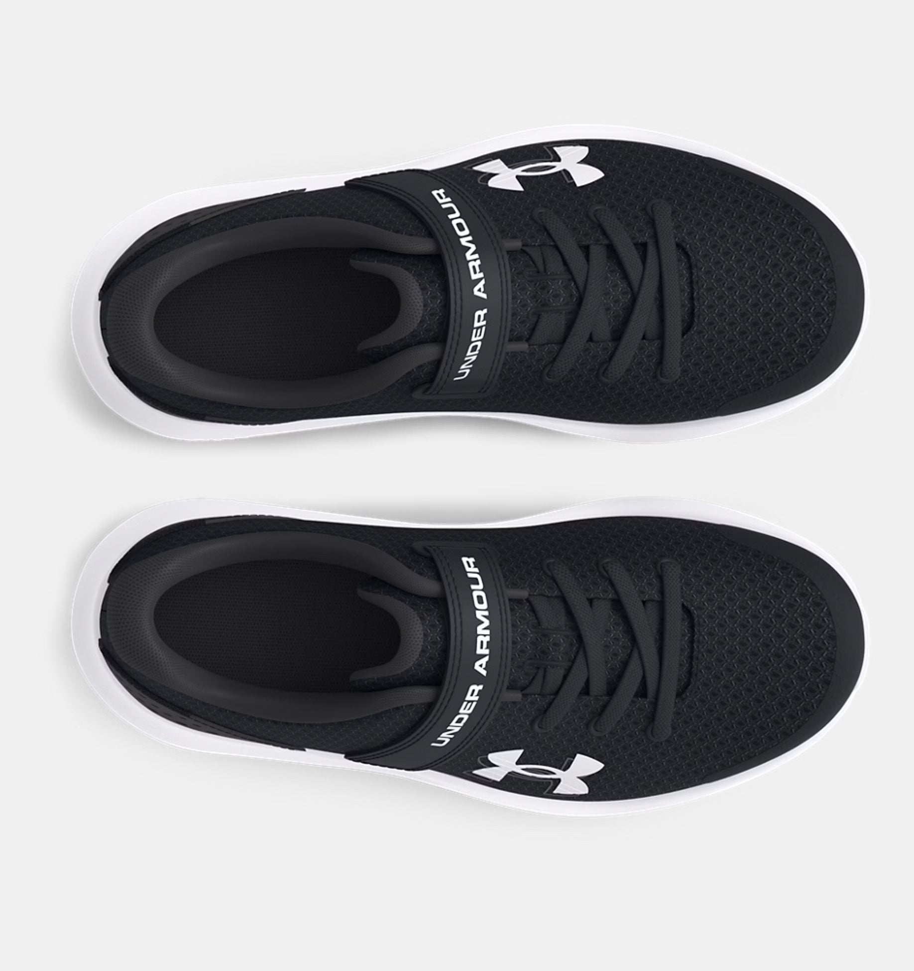Under Armour Surge 4 AC Boys PS Running Shoes Black White