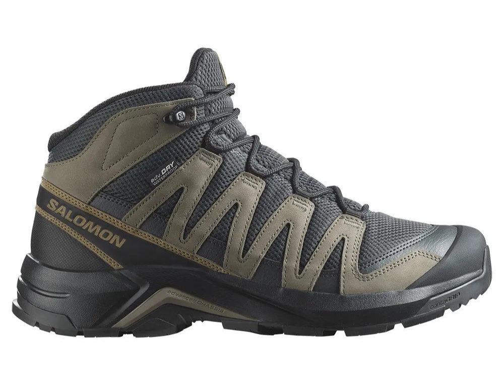 Salomon X-Adventure Recon Men's Gore Tex Hiking Mid Boots Asphalt Falcon
