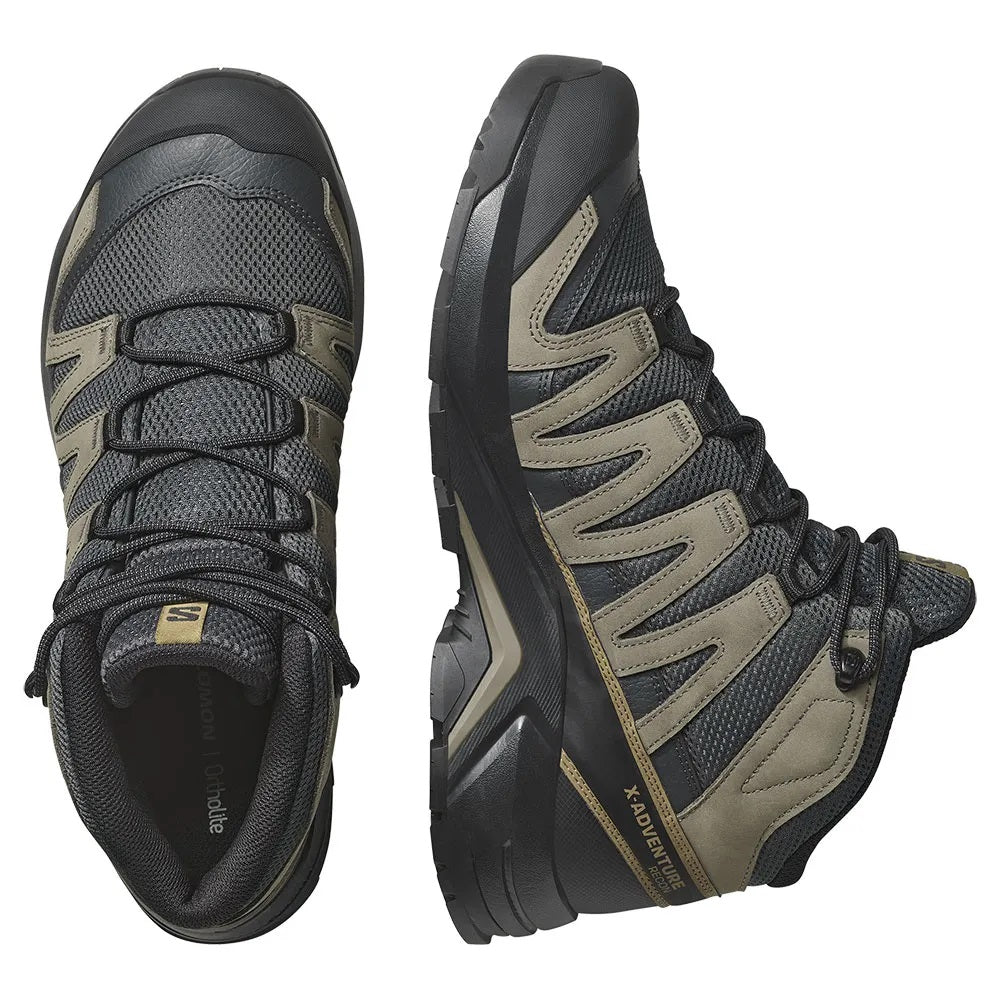 Salomon X-Adventure Recon Men's Gore Tex Hiking Mid Boots Asphalt Falcon