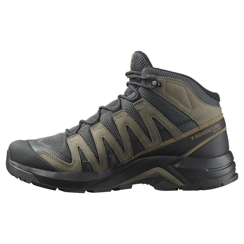 Salomon X-Adventure Recon Men's Gore Tex Hiking Mid Boots Asphalt Falcon