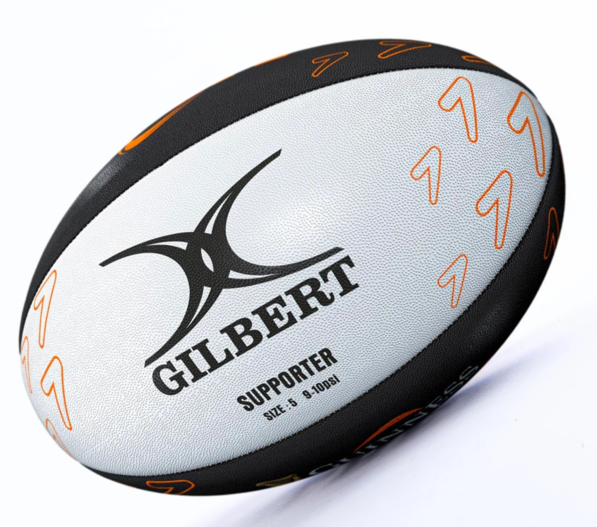 Gilbert Guinness 6 Nations Supporter Ball Size 5