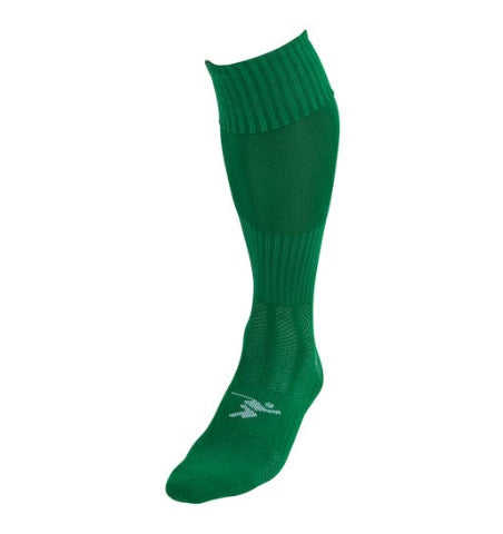 Precision Pro Football Socks Plain Green