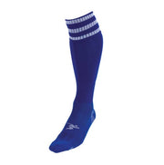 Precision Pro Football Sock Royal White