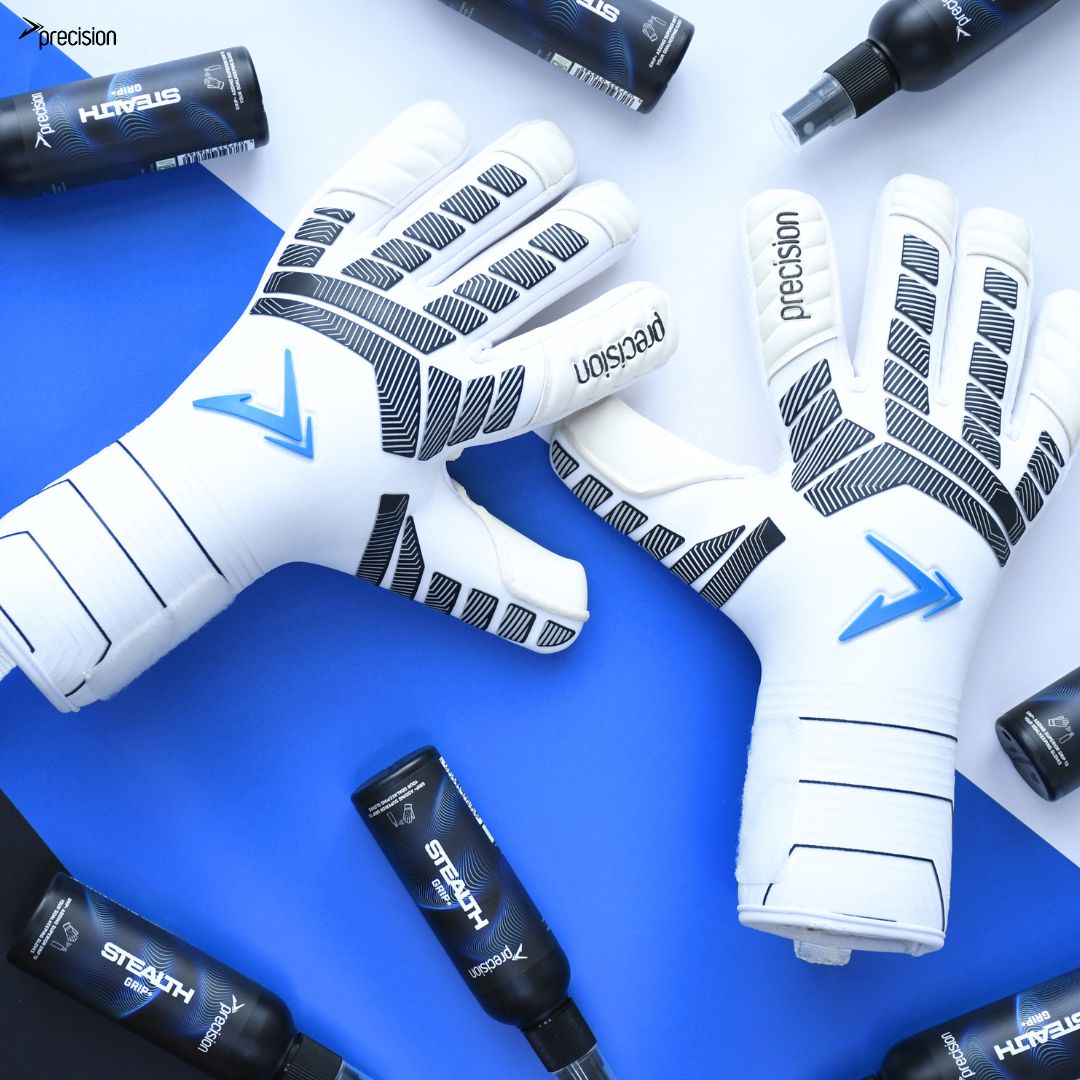 Precision Elite 3.0 Contact Junior Goalkeeper Gloves White