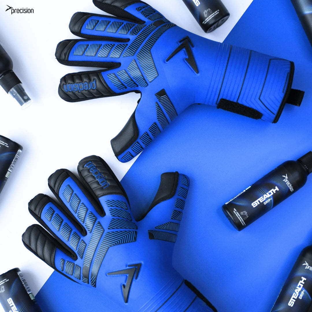 Precision Elite 3.0 Grip Goalkeeper Gloves Blue