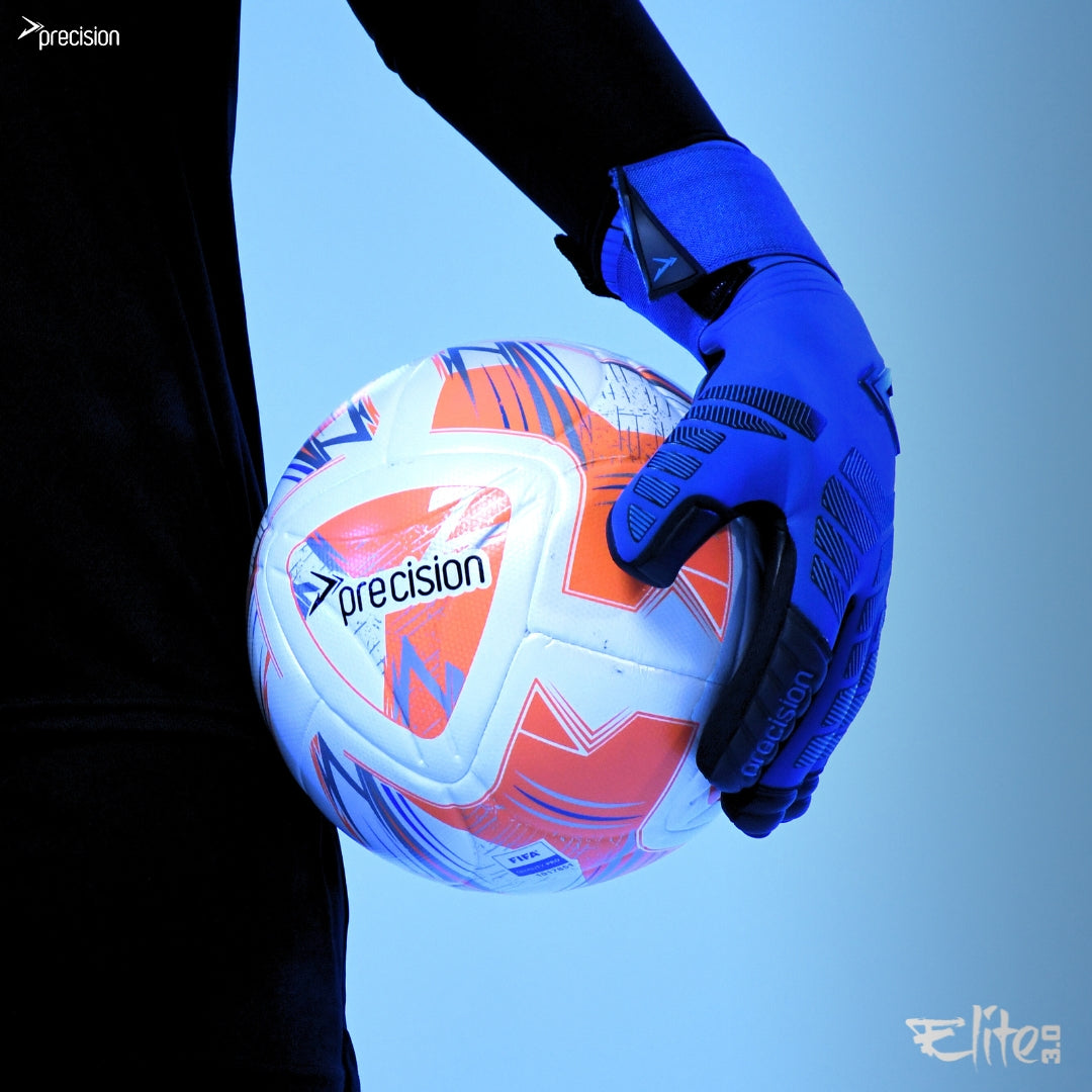 Precision Elite 3.0 Grip Goalkeeper Gloves Blue