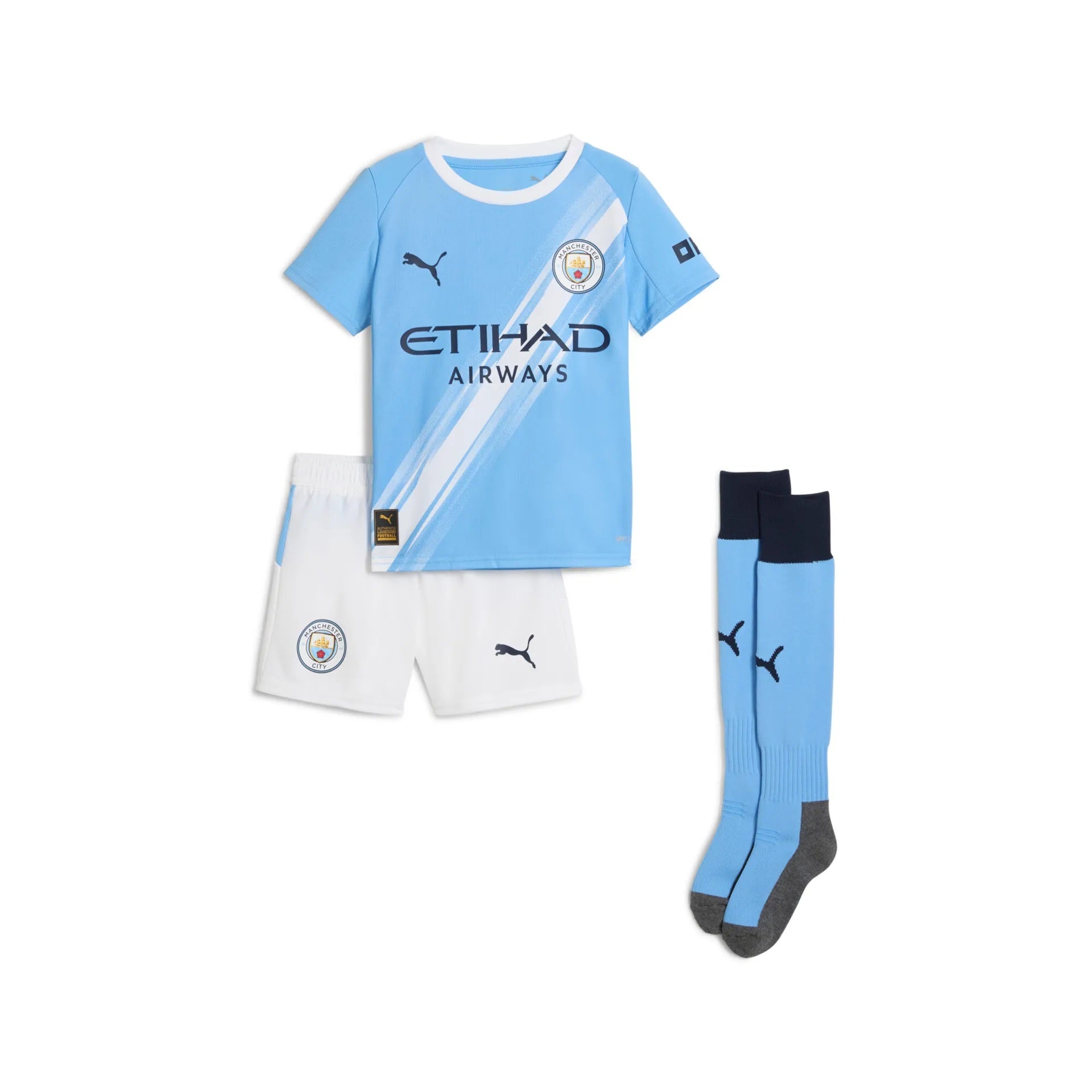 Puma Manchester City 25/26 Junior Home Mini Kit